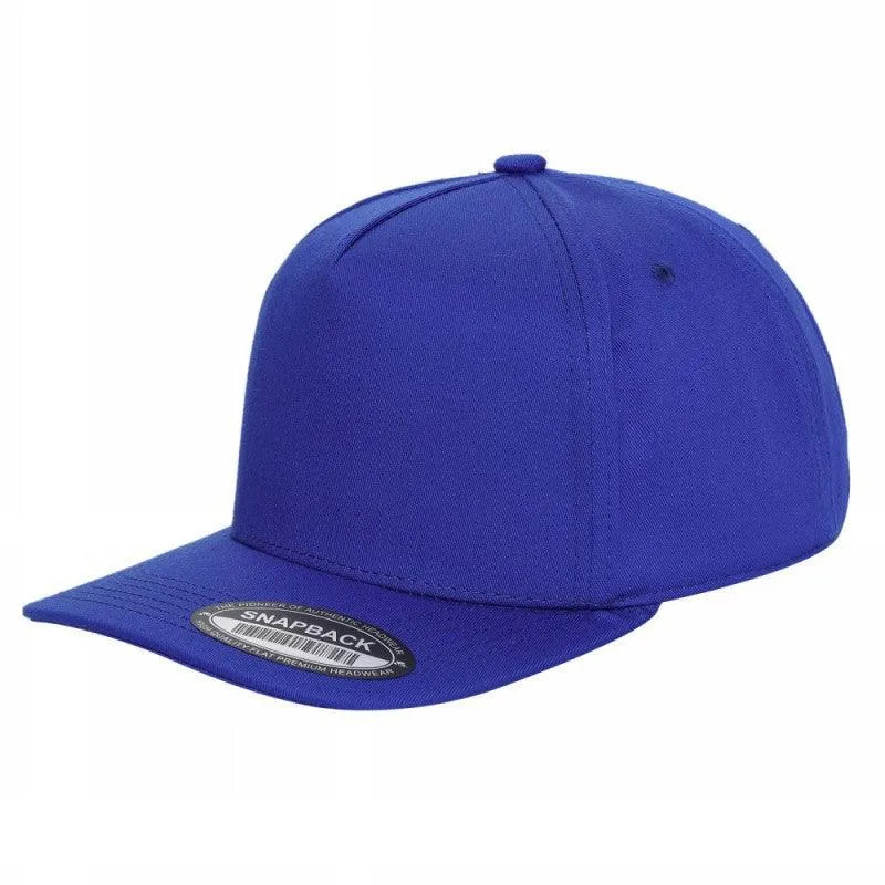 12 Pack Snapback Hat Cap - Curved Bill, Adjustable Fit, 5-Panel