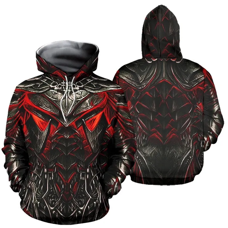 3D Printed Daedric Armor |Elder Scrolls| Hoodie