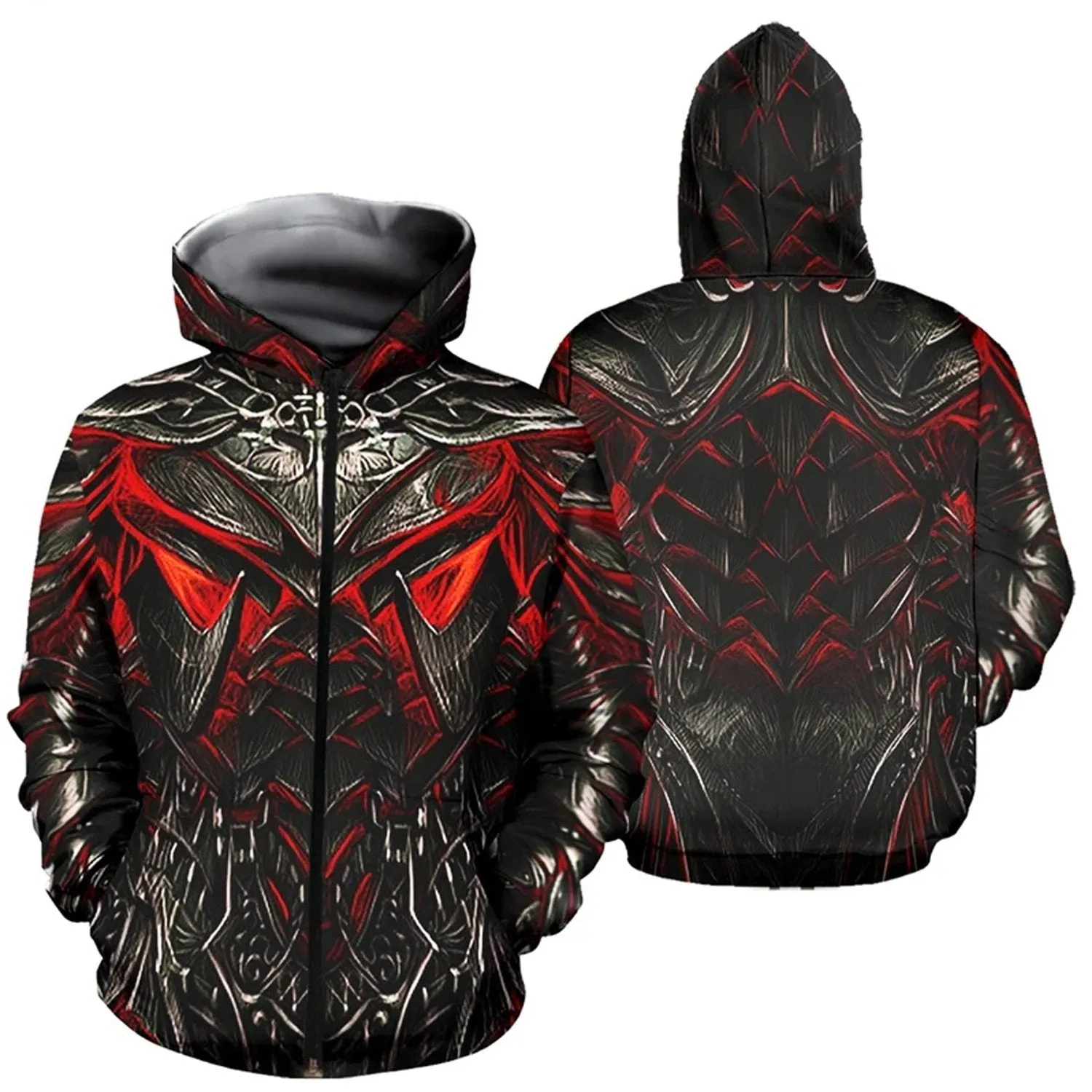 3D Printed Daedric Armor |Elder Scrolls| Hoodie