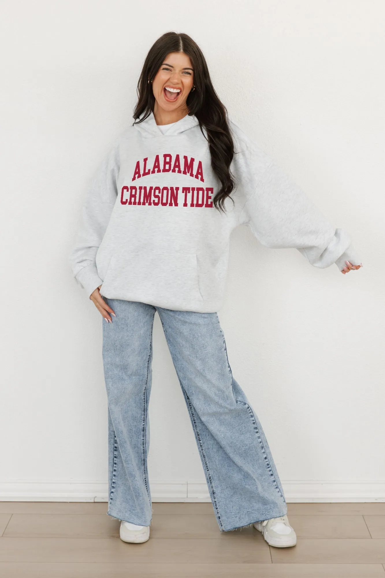 ALABAMA CRIMSON TIDE ALL-STAR STYLE OVERSIZED PREMIUM WEIGHT HOODIE BY MADI PREWETT TROUTT