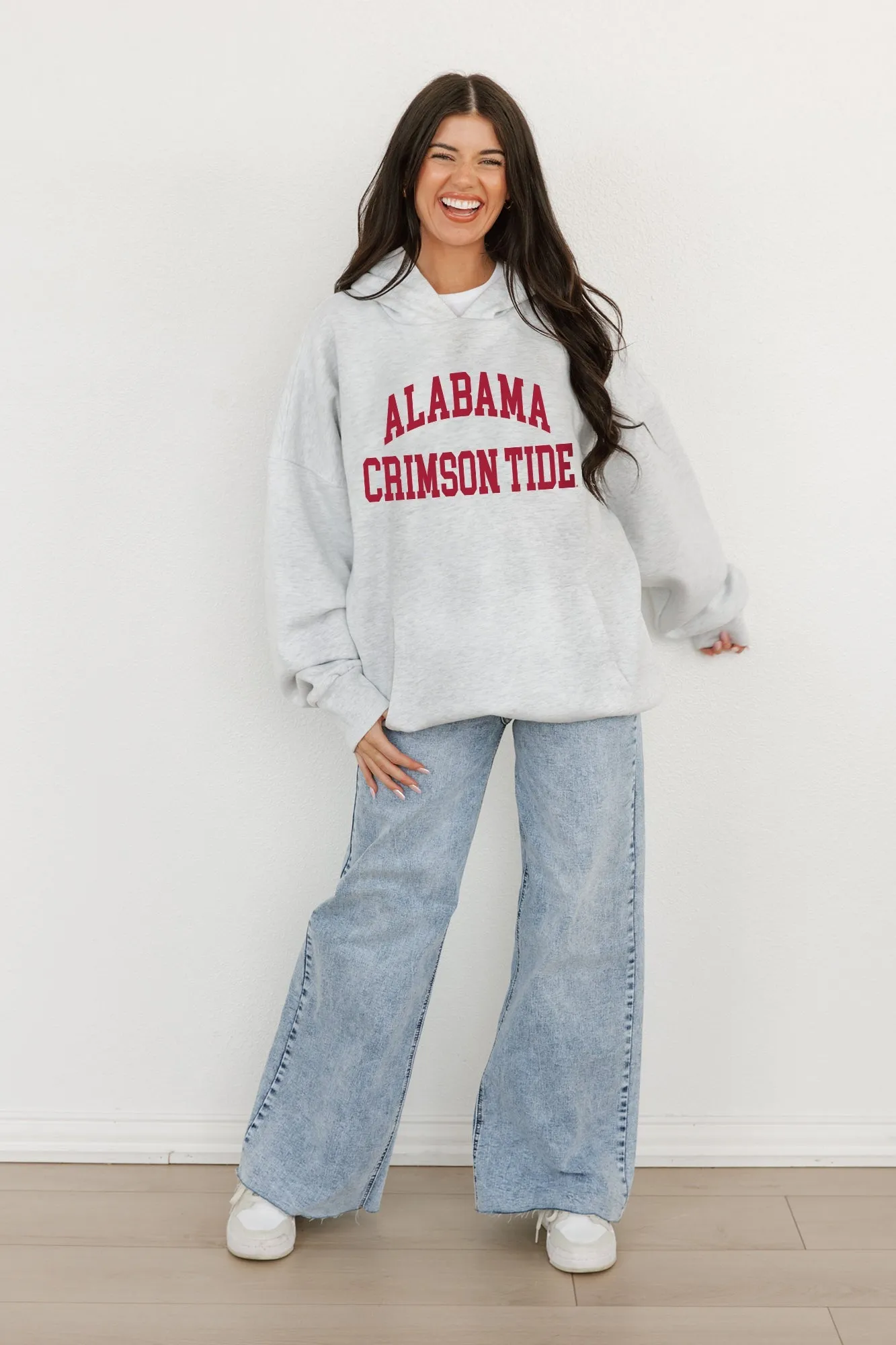 ALABAMA CRIMSON TIDE ALL-STAR STYLE OVERSIZED PREMIUM WEIGHT HOODIE BY MADI PREWETT TROUTT