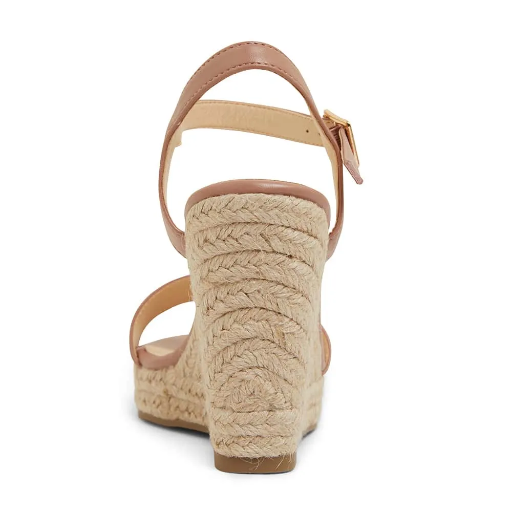 Amato Espadrille in Blush Smooth