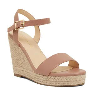 Amato Espadrille in Blush Smooth