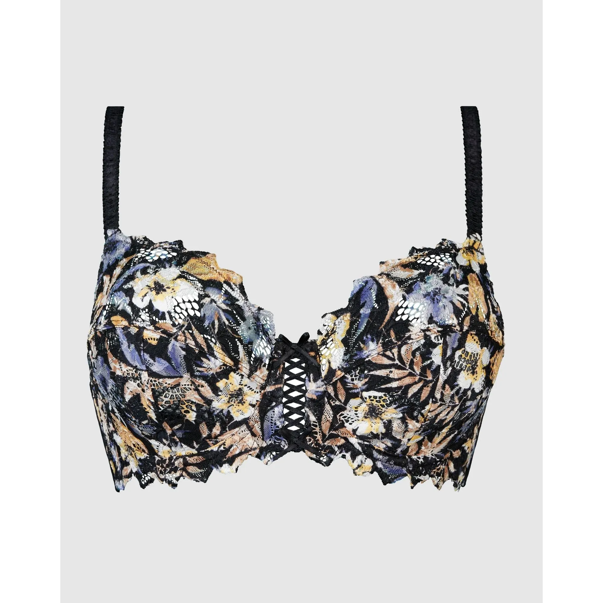 Arum Mosaic Underwired Balconette Lace Bra