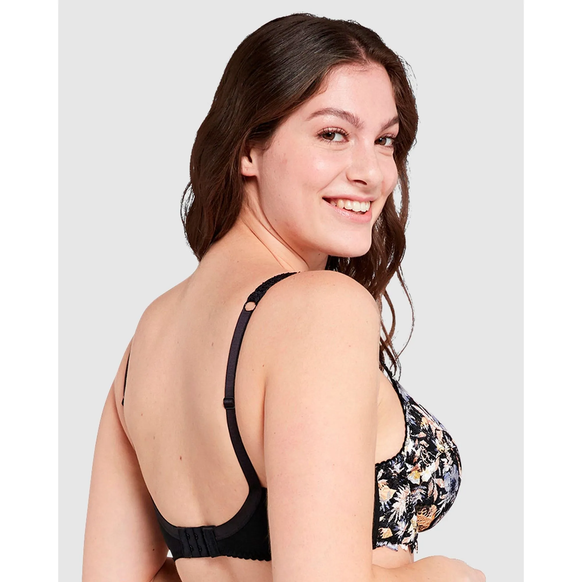 Arum Mosaic Underwired Balconette Lace Bra