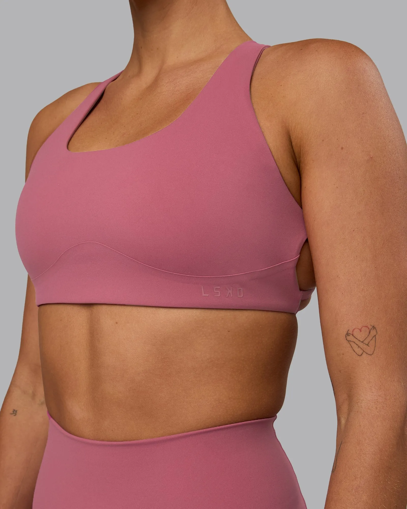 Aspire Sports Bra - Mauve Haze