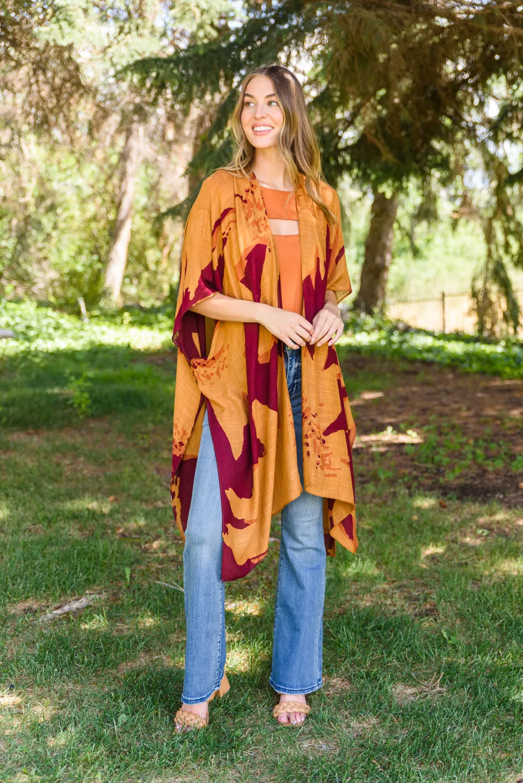 Autumn Breeze Kimono