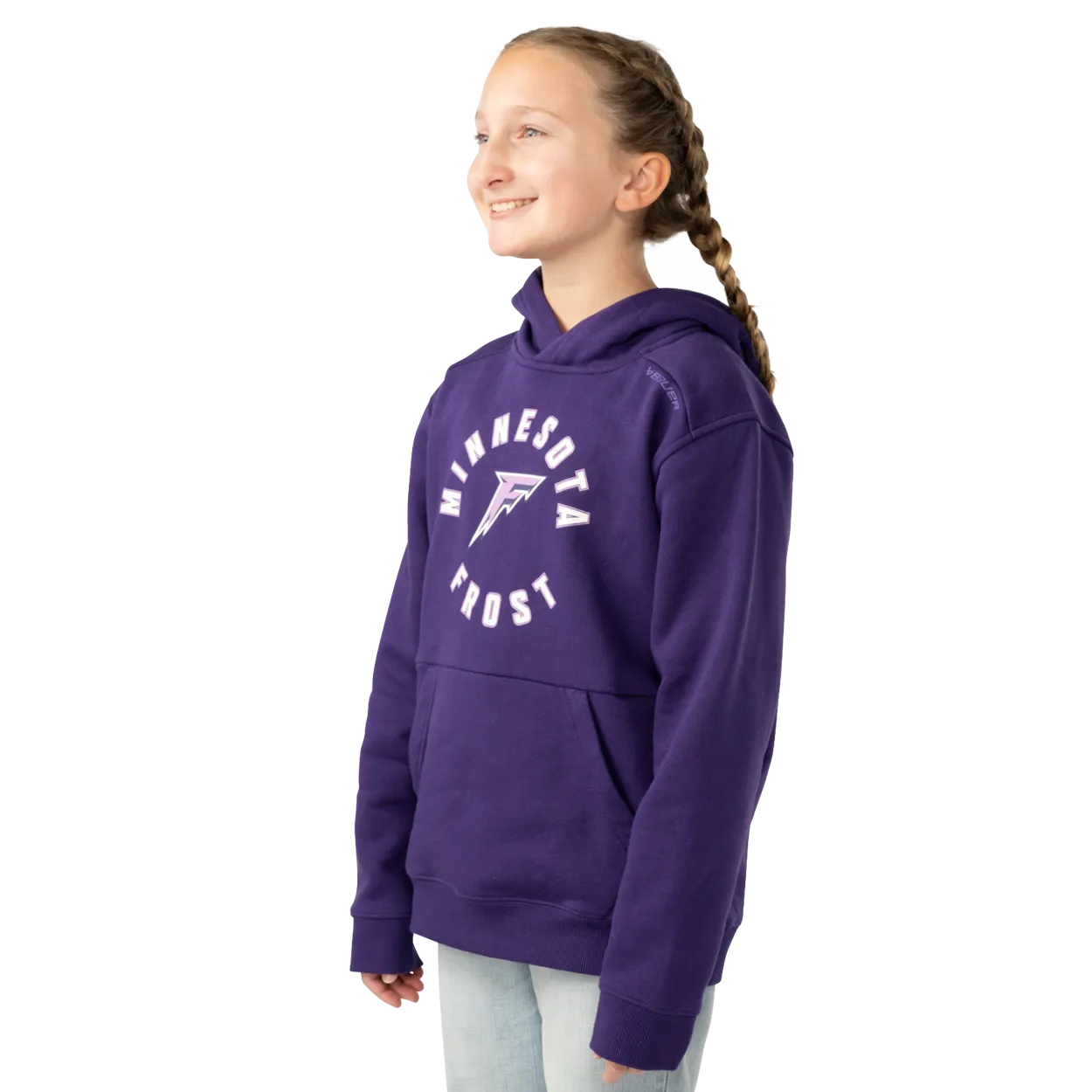 BAUER PWHL TEAM ULTIMATE HOODIE YOUTH MINNESOTA FROST