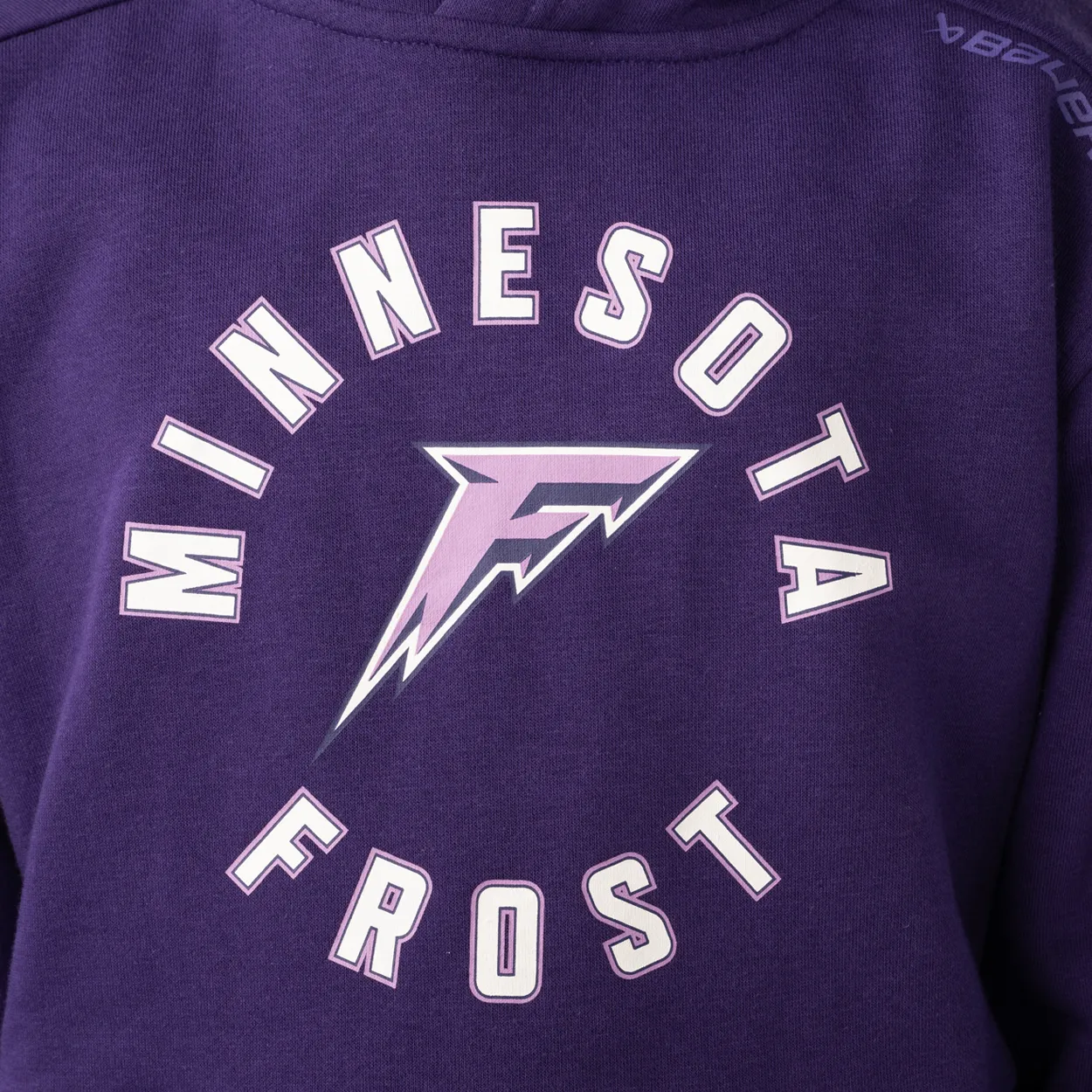 BAUER PWHL TEAM ULTIMATE HOODIE YOUTH MINNESOTA FROST