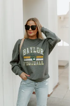 BAYLOR BEARS PLAYMAKER PREMIUM FLEECE DROP SHOULDER CREWNECK PULLOVER