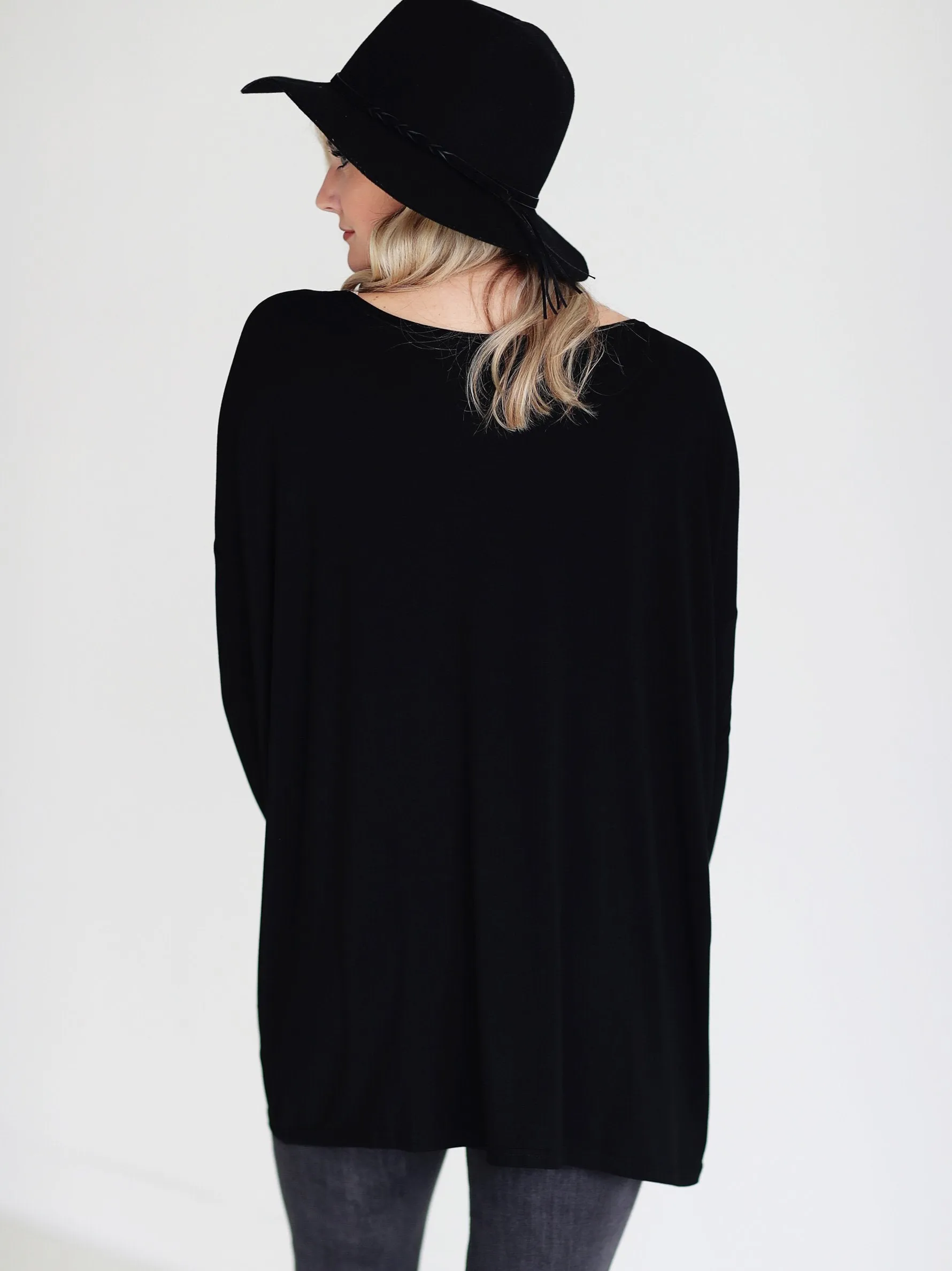 Black Long Sleeve Tunic