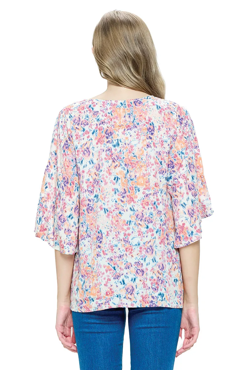 Blouse Floral Multicolor