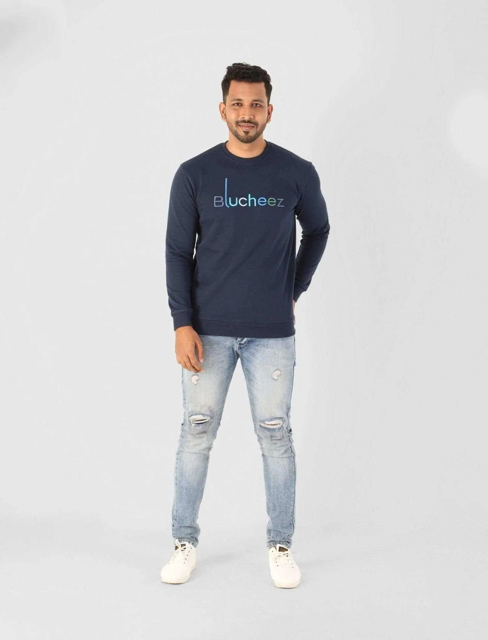 Blucheez Embroidered Sweatshirt