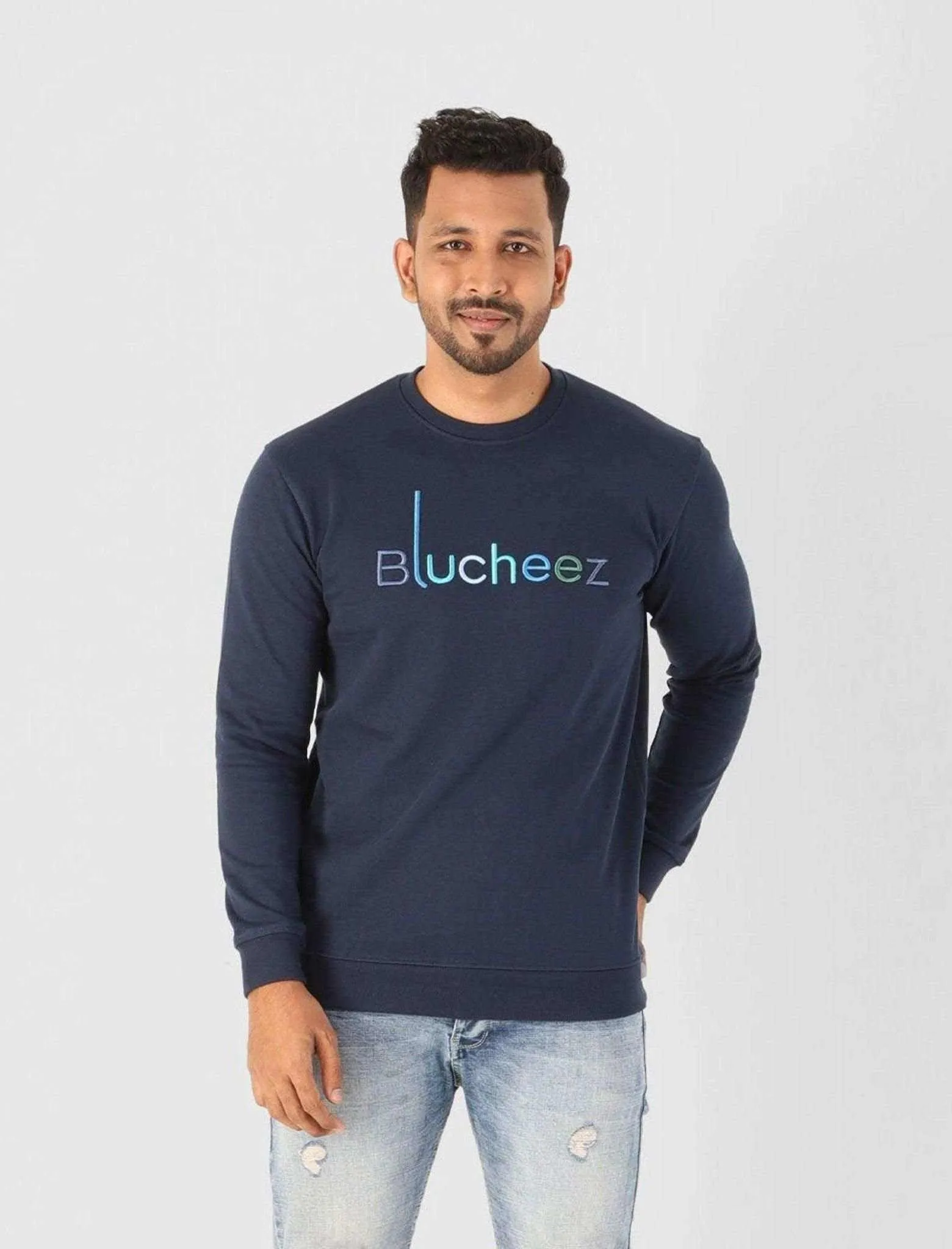 Blucheez Embroidered Sweatshirt