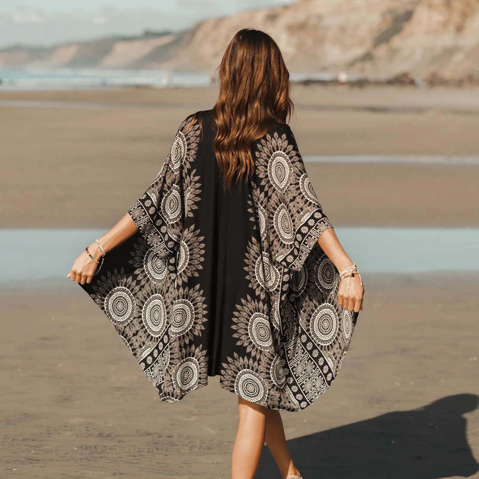 Bondi Mandala Kimono Cover Up