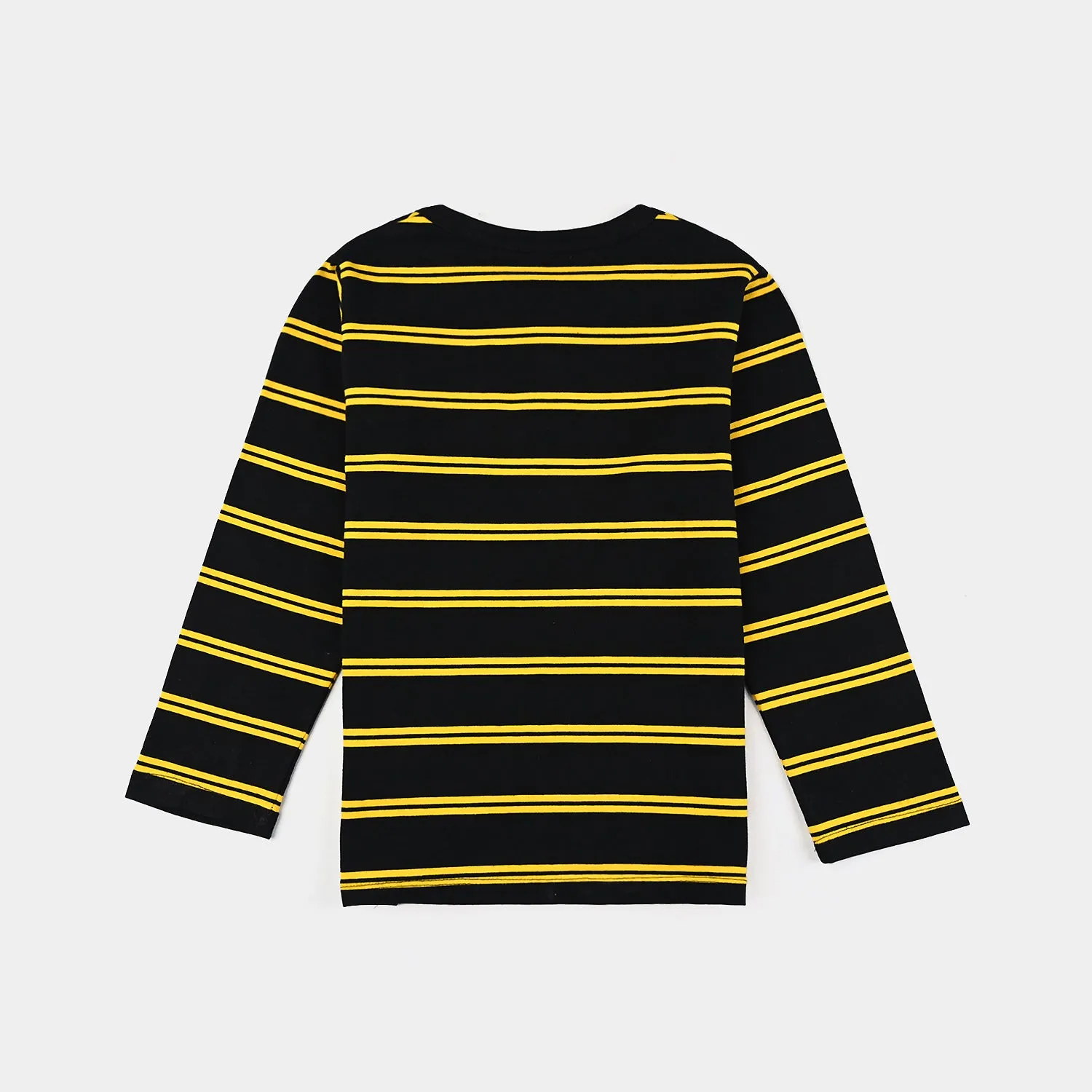 Boys Cotton Jersey T-Shirt F/S-Yellow