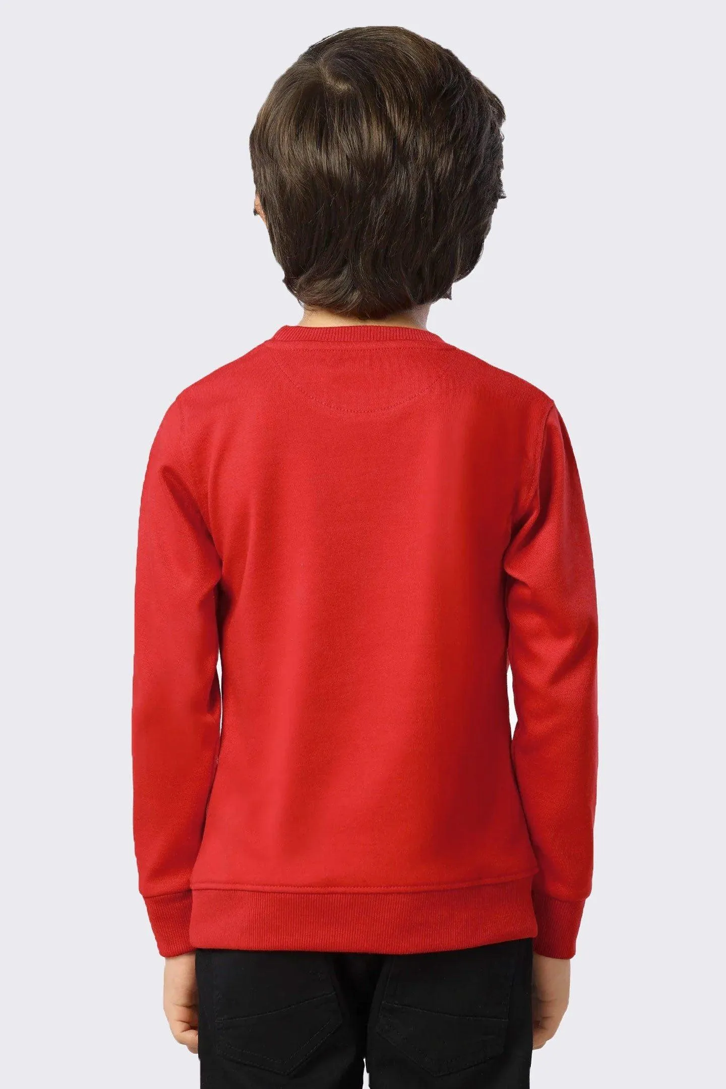 Boys Red Hallwo Sweatshirt