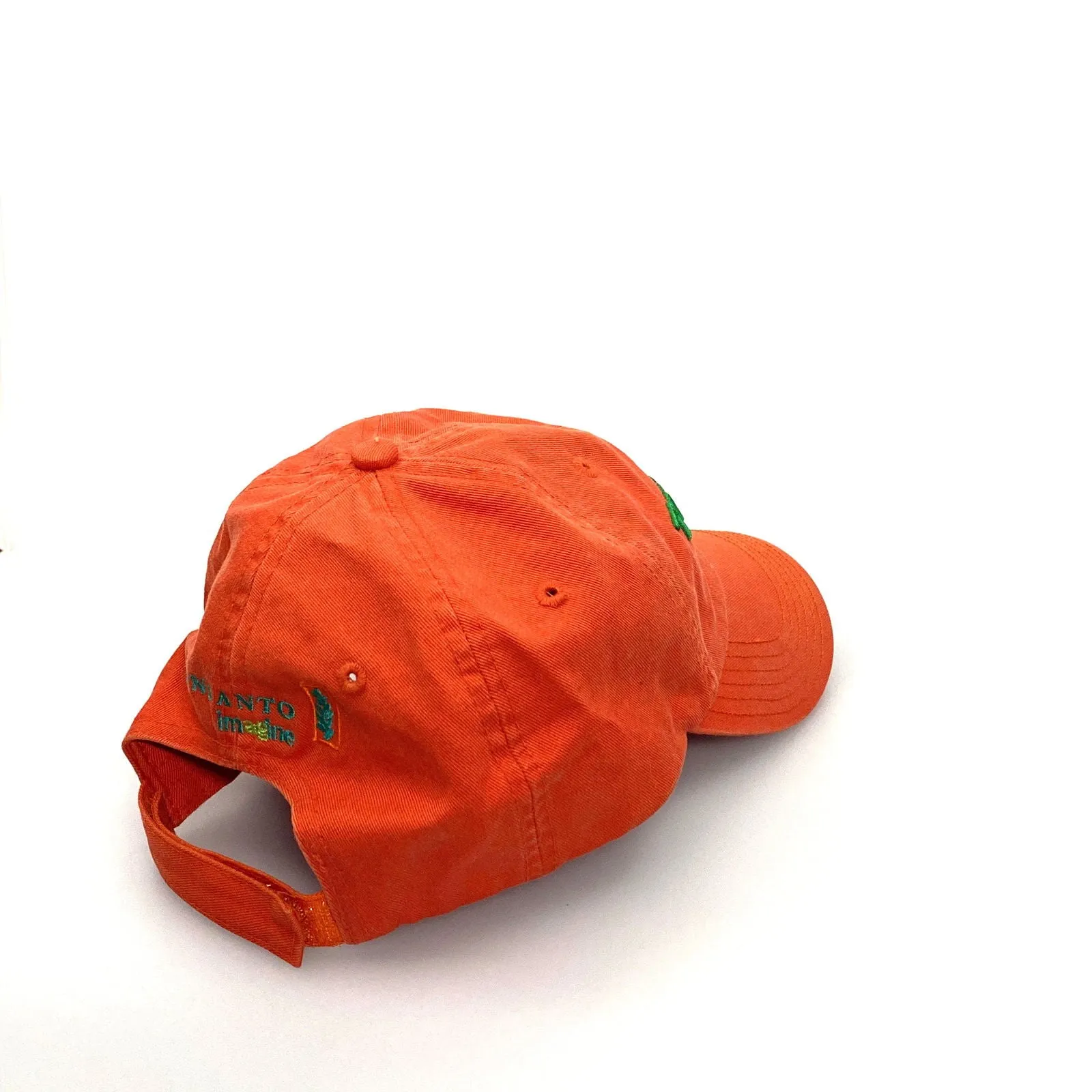 Cap America Mens Monsanto TOMFARMS Adjustable Orange Dad Baseball Hat