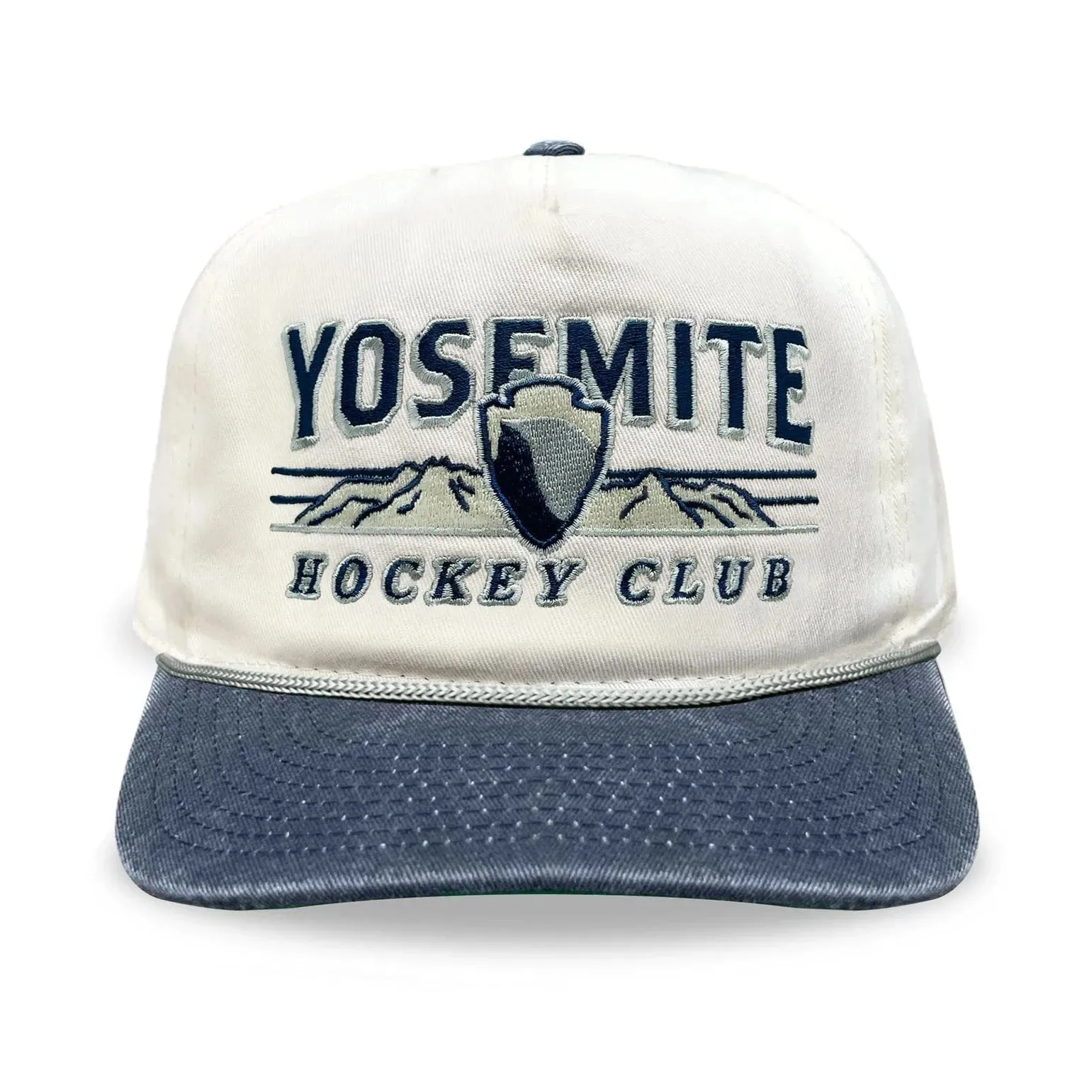 Celly Hockey Yosemite Hockey Club Snapback Hat - Cream