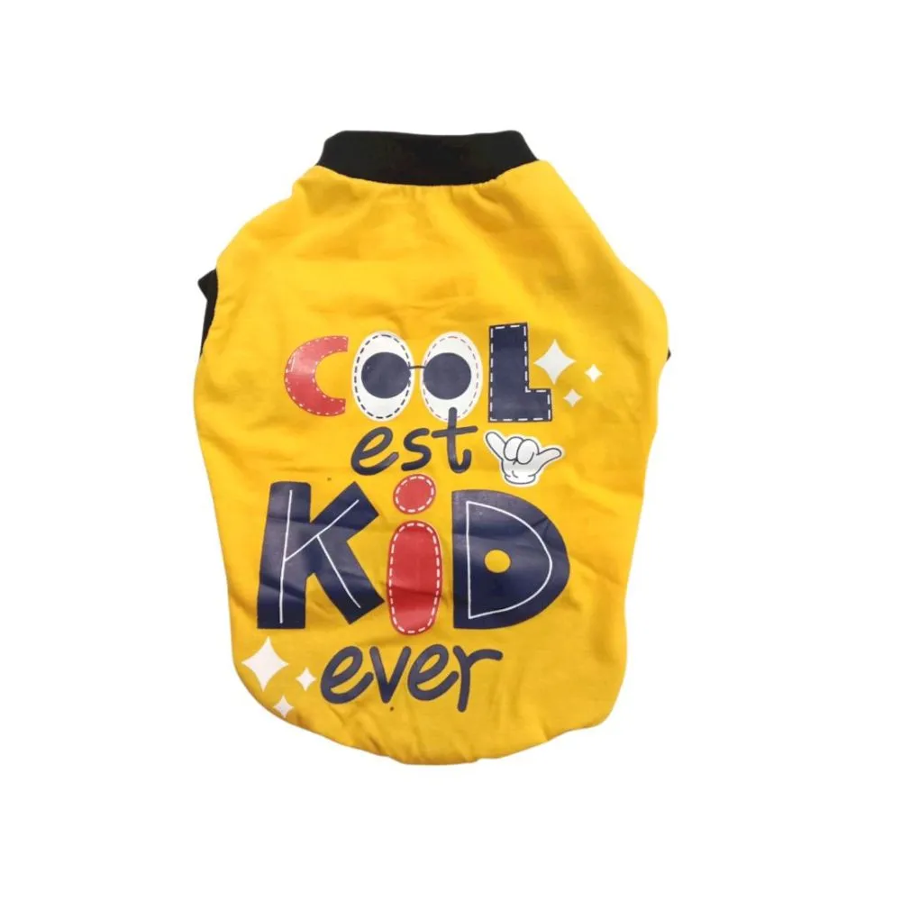 Coolest Kid Ever Dog T-shirt