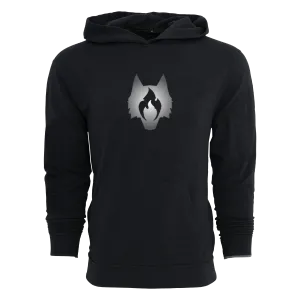 Crimson Fire Wolf Gotham Hoodie