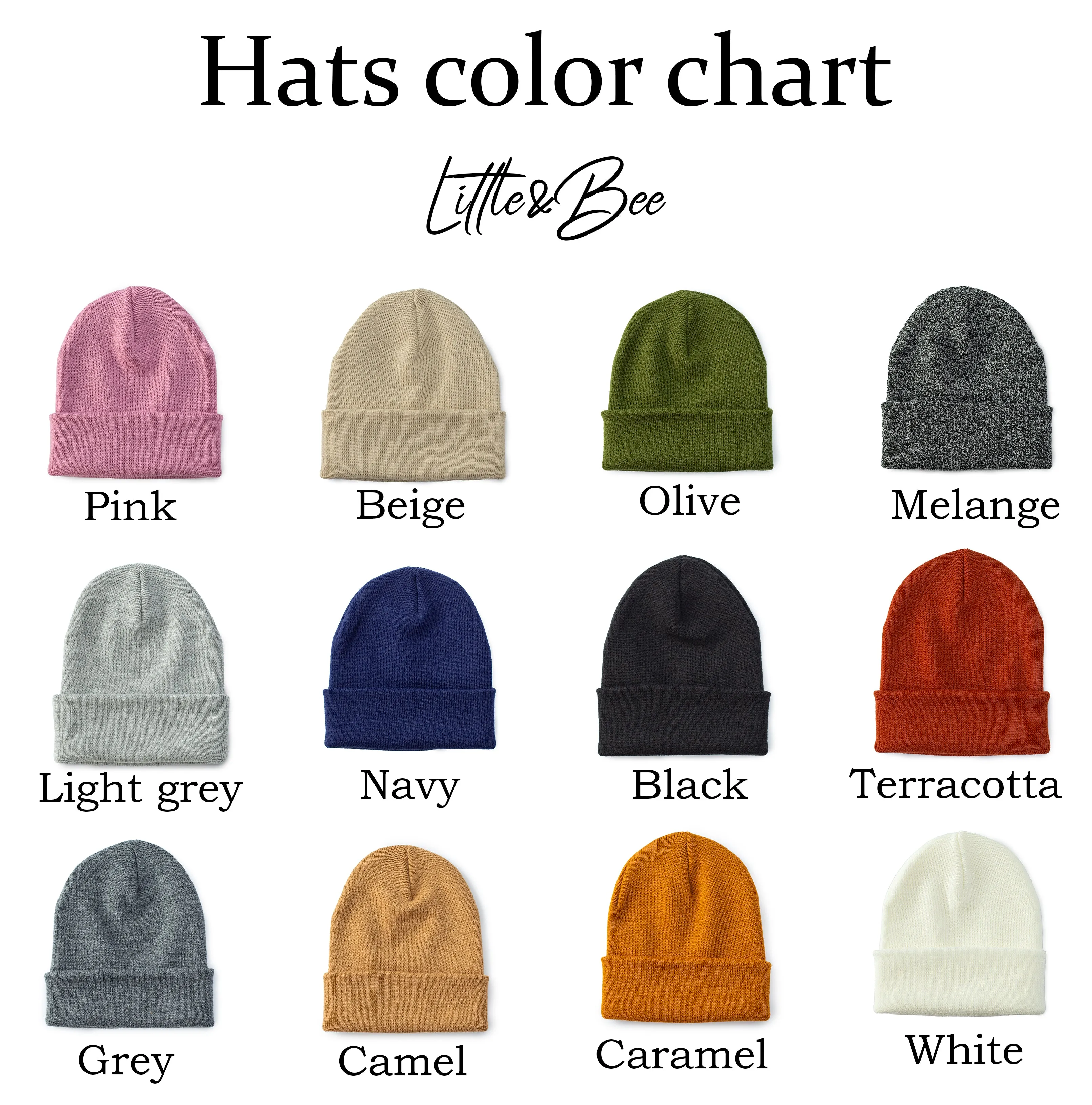 Custom Name Kids Hat, Signature Cursive Toque