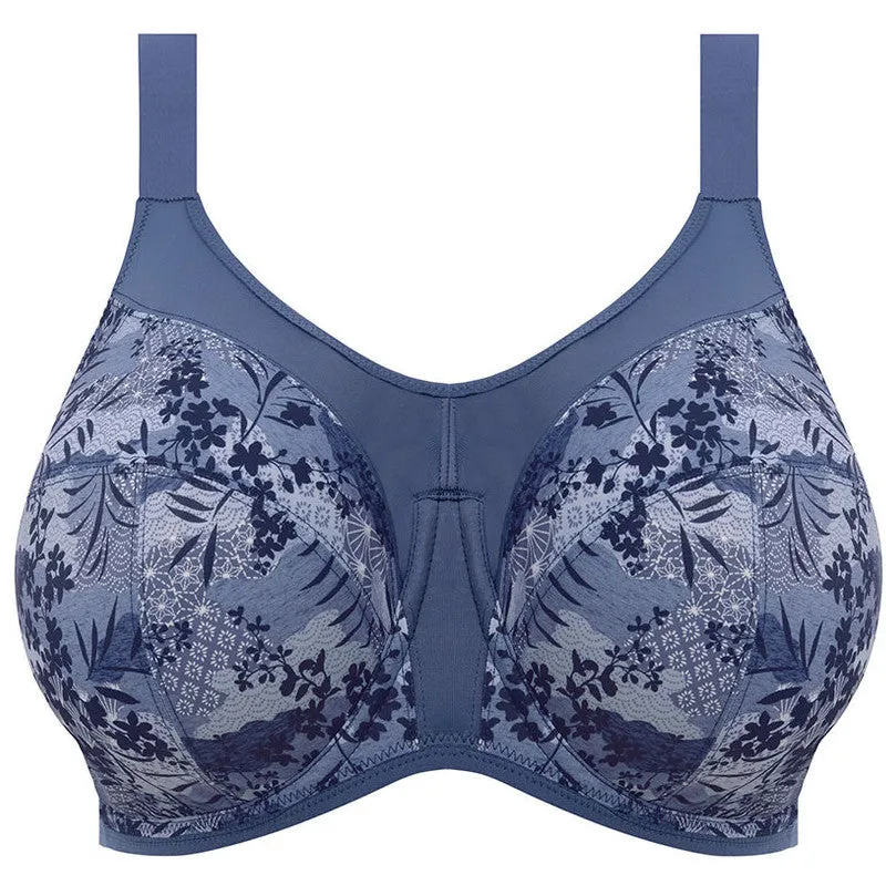 Energise Sports Bra Underwired Vintage Denim Blue - Elomi