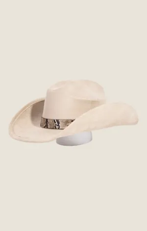 Falcon Snake Print Cowboy Hat