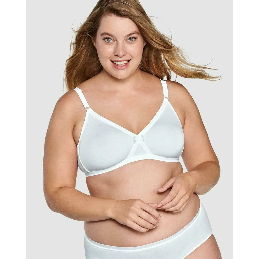 Firm Support Wirefree 100% Cotton Bra