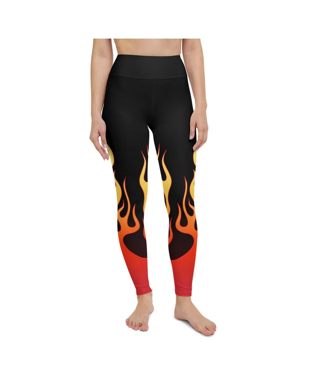 Flame Yoga Pants