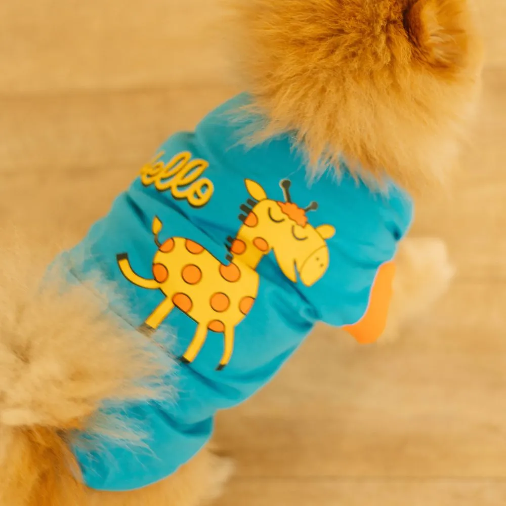 Giraffe Dog T-shirt