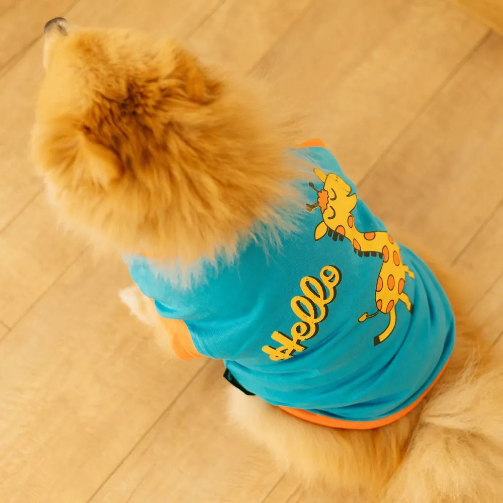 Giraffe Dog T-shirt