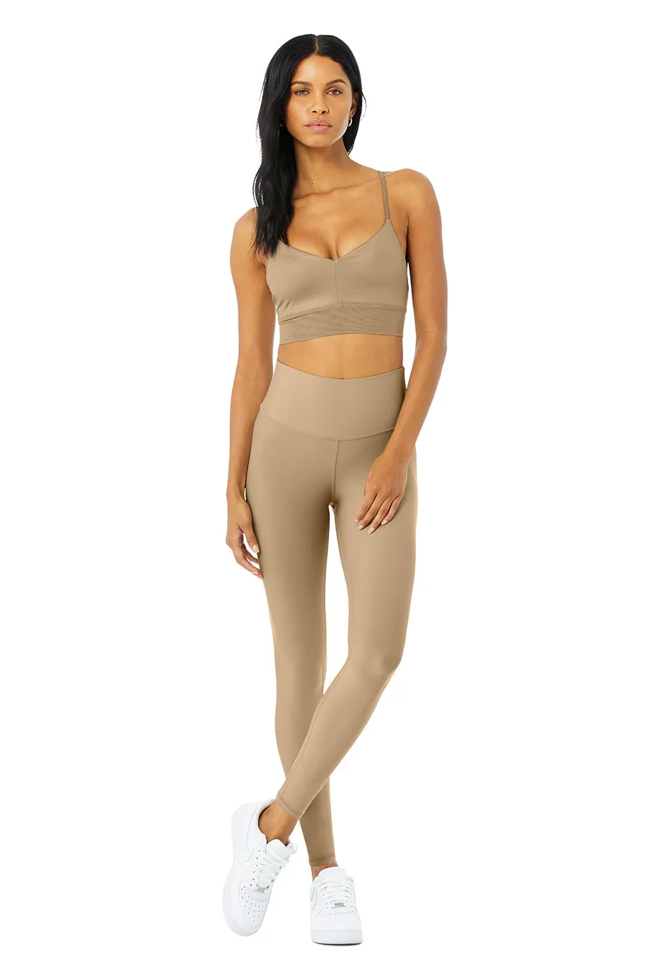 High-Waist Airlift Legging - Gravel