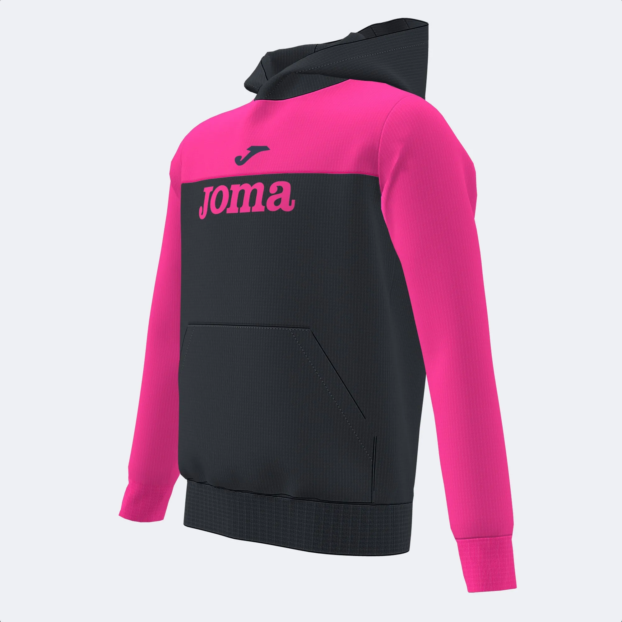 Joma Park Hood Kids-2510-Black Fuchsia