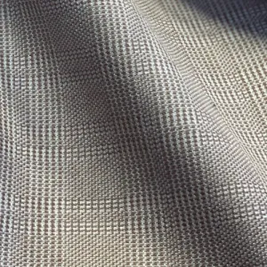 Khaki | Plaid Stretch Suiting - SKU 7103B #S166