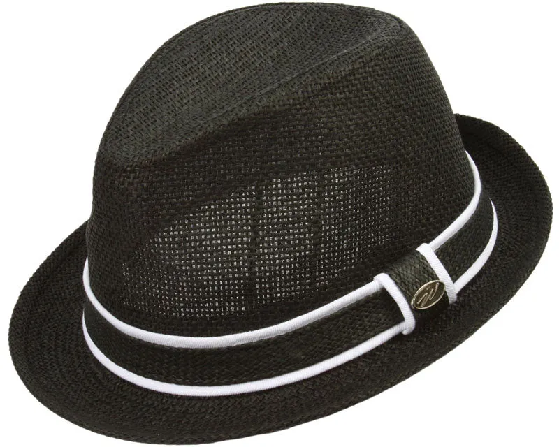 La Jolla Paper Straw Fedora