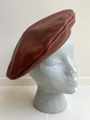 Leather Beret