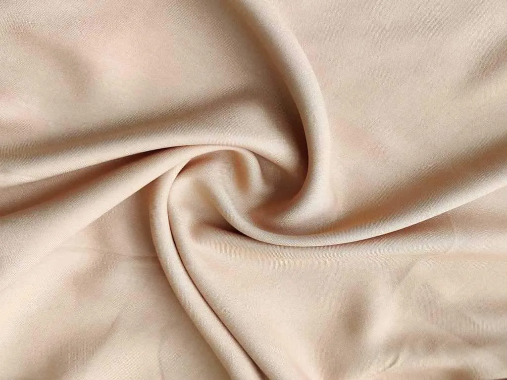 Light Brown Premium Quality Rayon Fabric