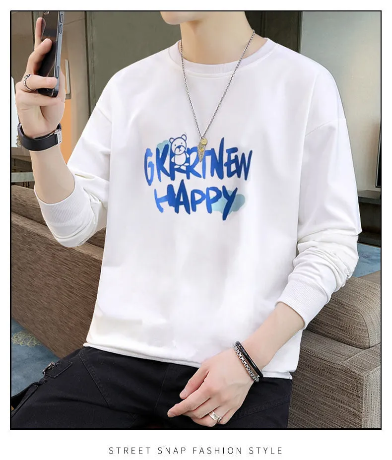 Long Sleeved T-Shirt Sweatshirt INS Trendy Matching Tops Outerwear