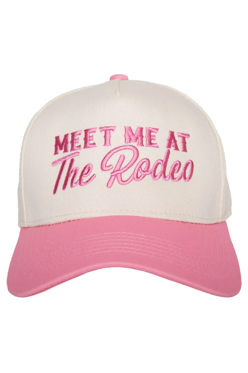 Meet Me at the Rodeo Two-Toned Vintage Hat