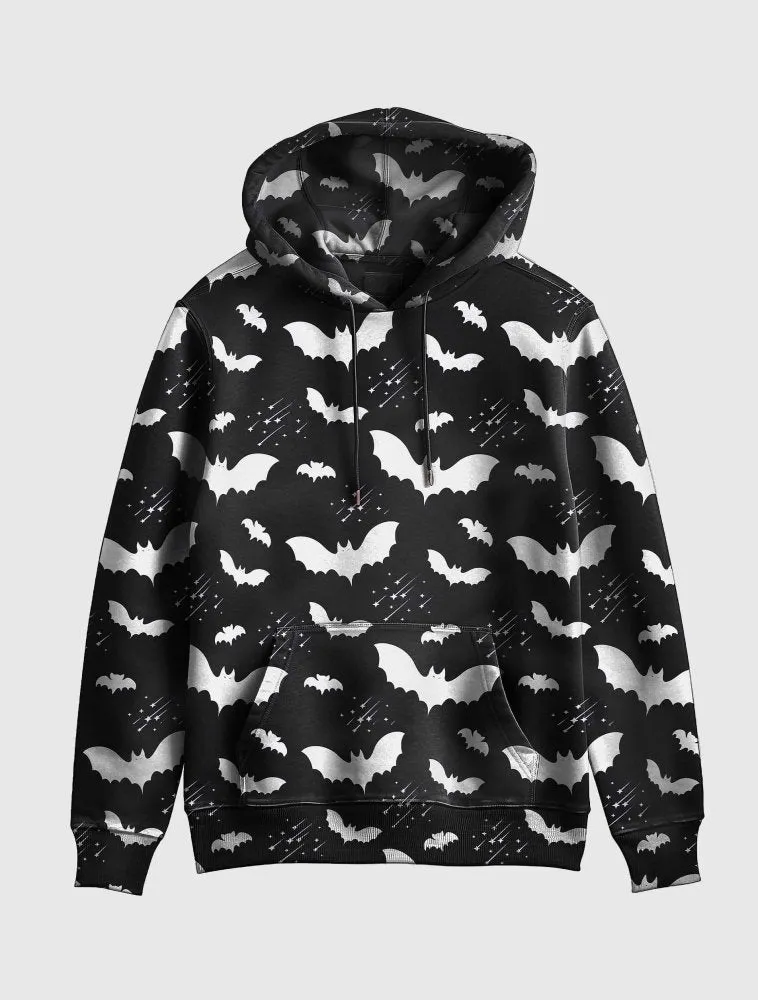 Mens Goth Bat Hoodie