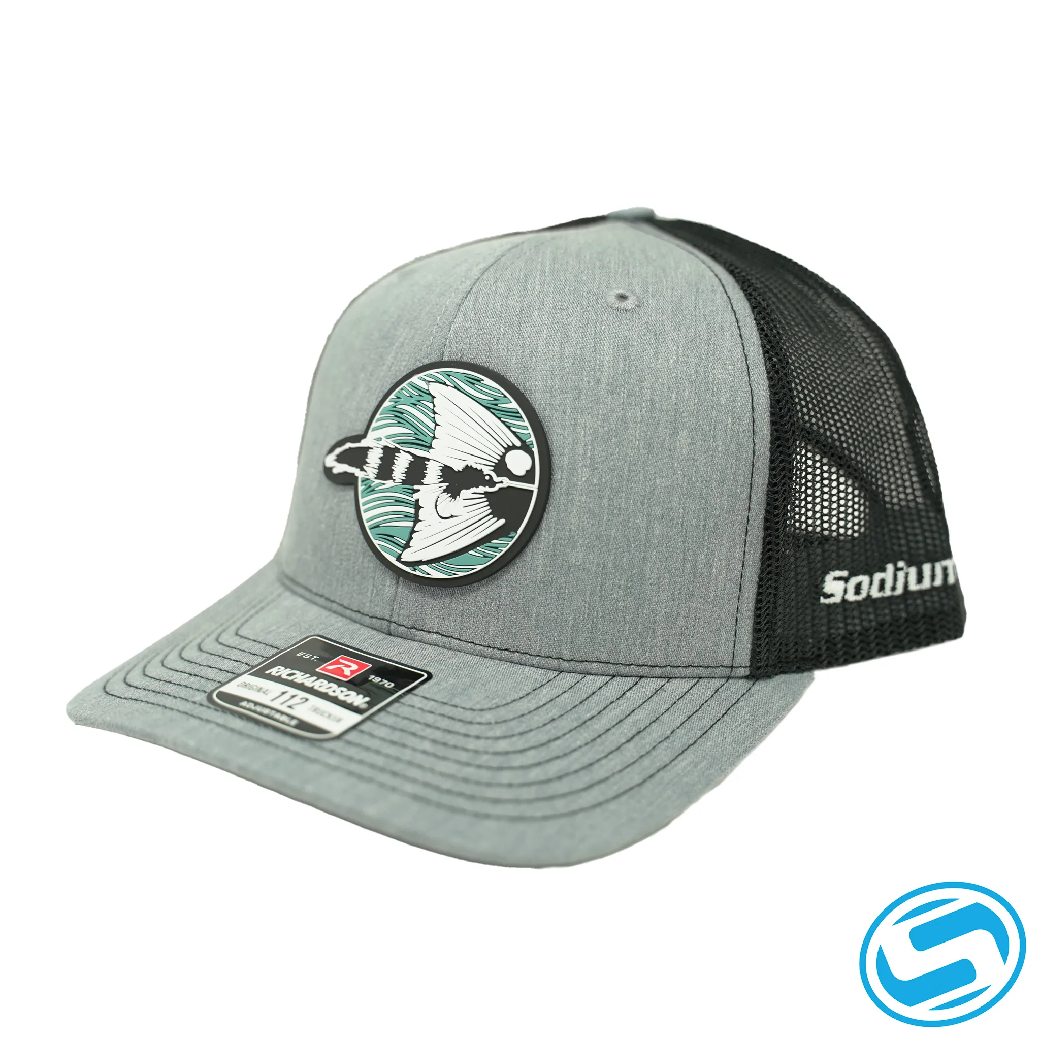 Men's Sodium Redfish Fly Trucker Adjustable Hat