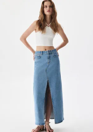 Mimosa Sweet Ice  Jean Skirt