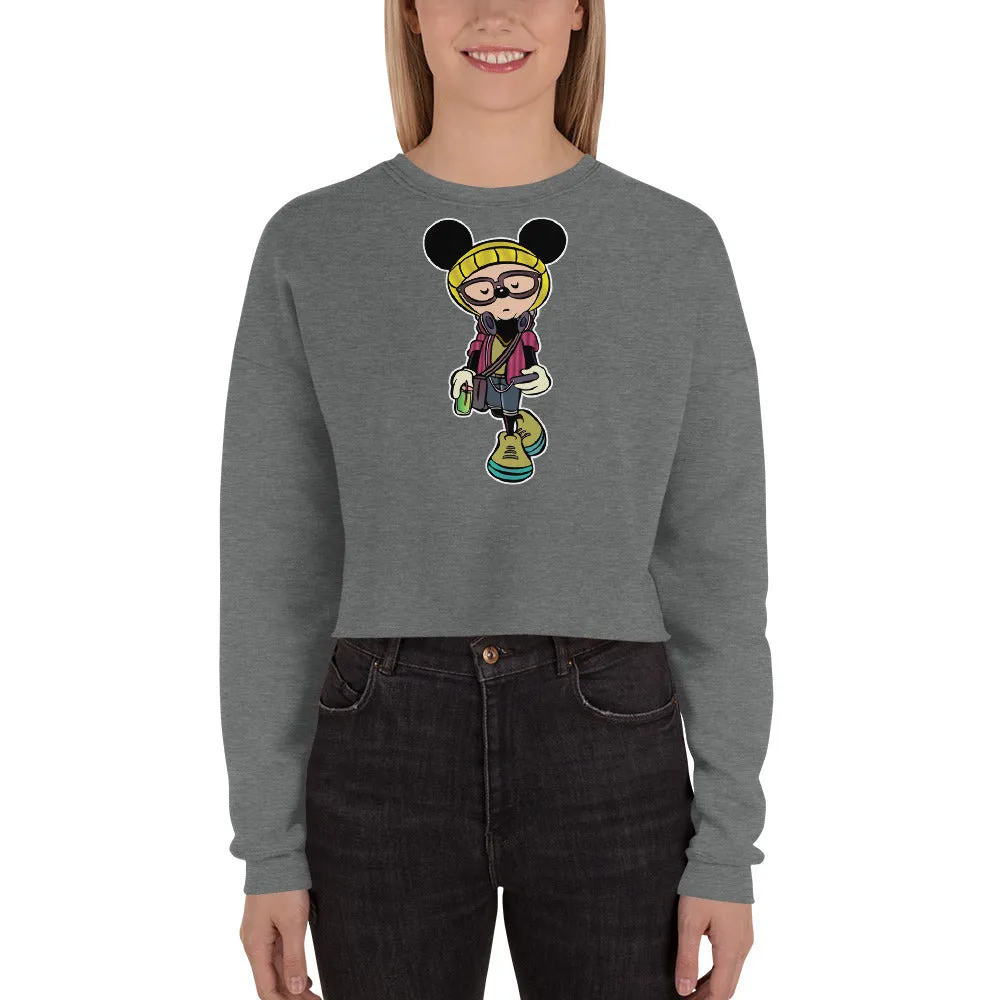 Mister Attitude - Crop Sweatshirt