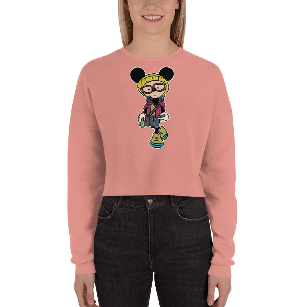 Mister Attitude - Crop Sweatshirt