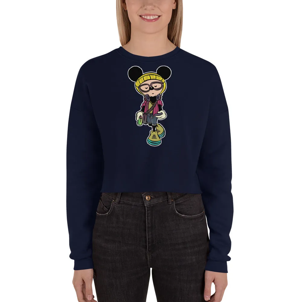 Mister Attitude - Crop Sweatshirt