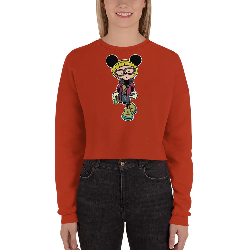 Mister Attitude - Crop Sweatshirt