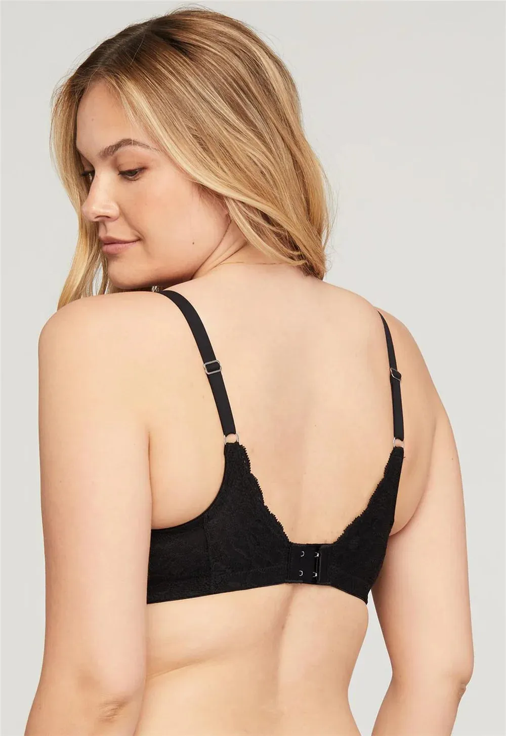 Montelle 9325 Halo Wire-free Bra in Black