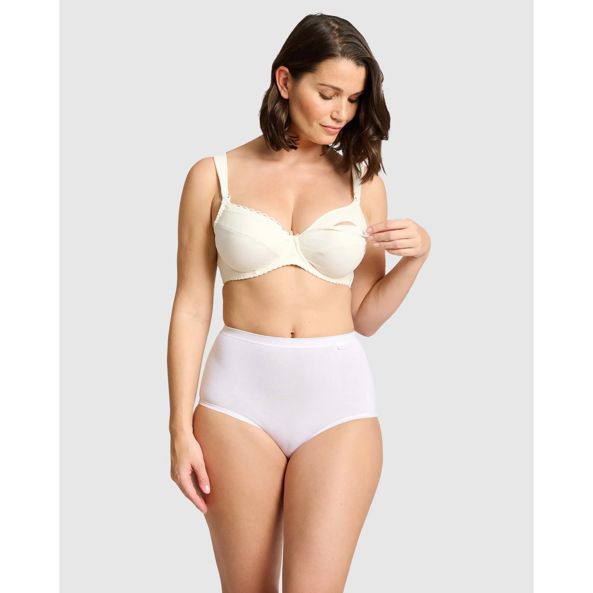 New Câlin Organic Cotton Underwired Nursing Bra