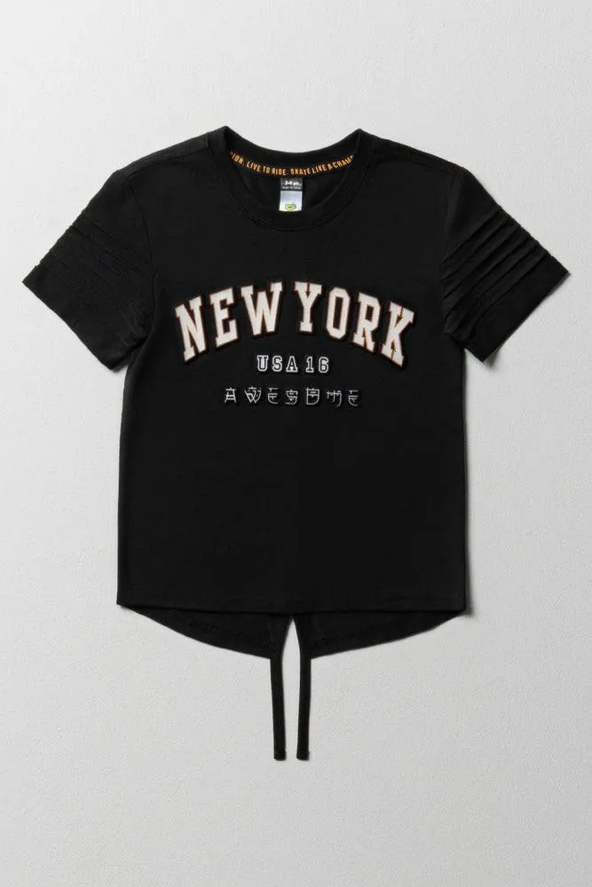 New York Tuxedo T-Shirt Black